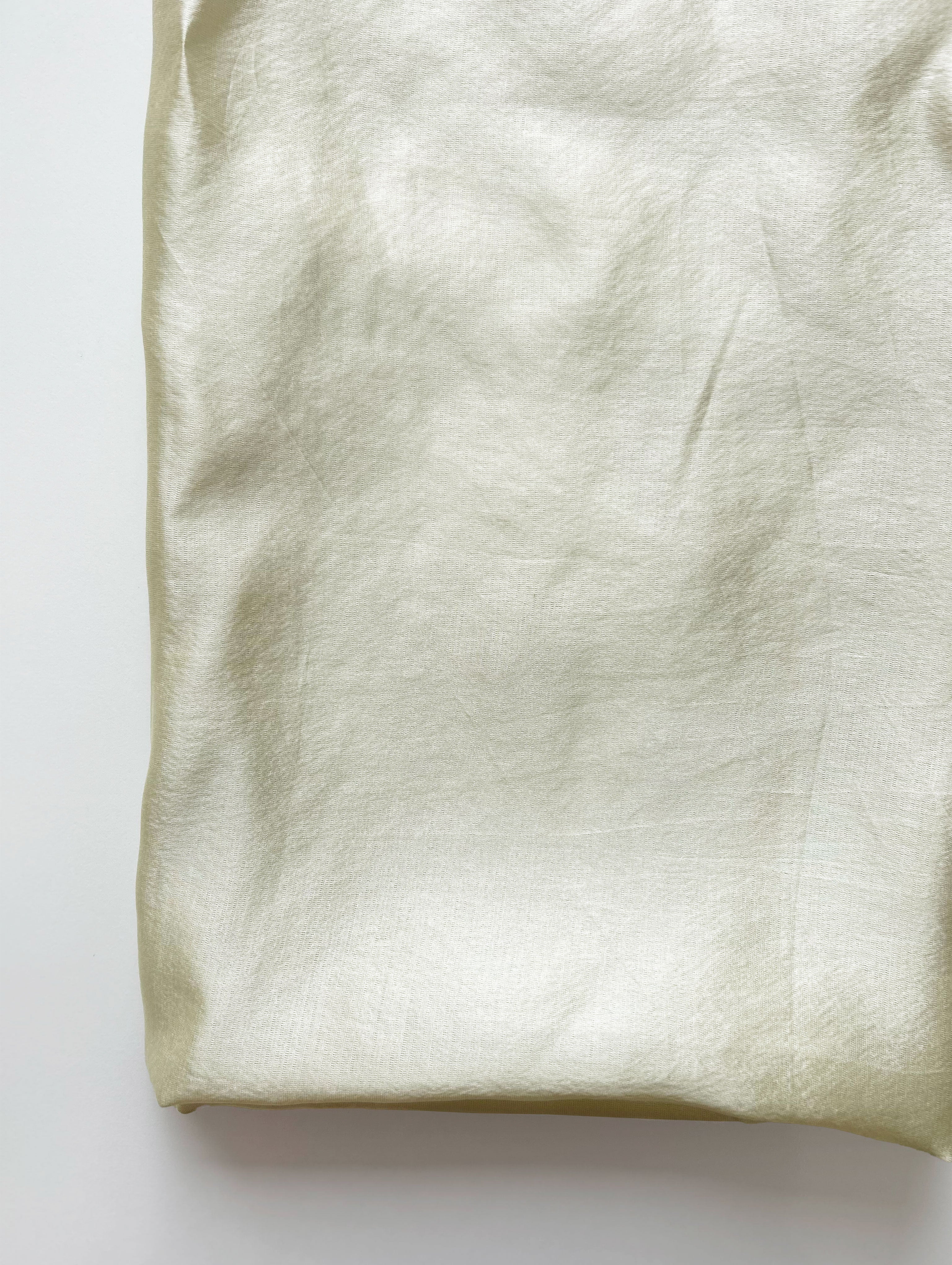 115 Gram Viscose Gold Modal Satin Fabric - ( Swatch 10x12" )