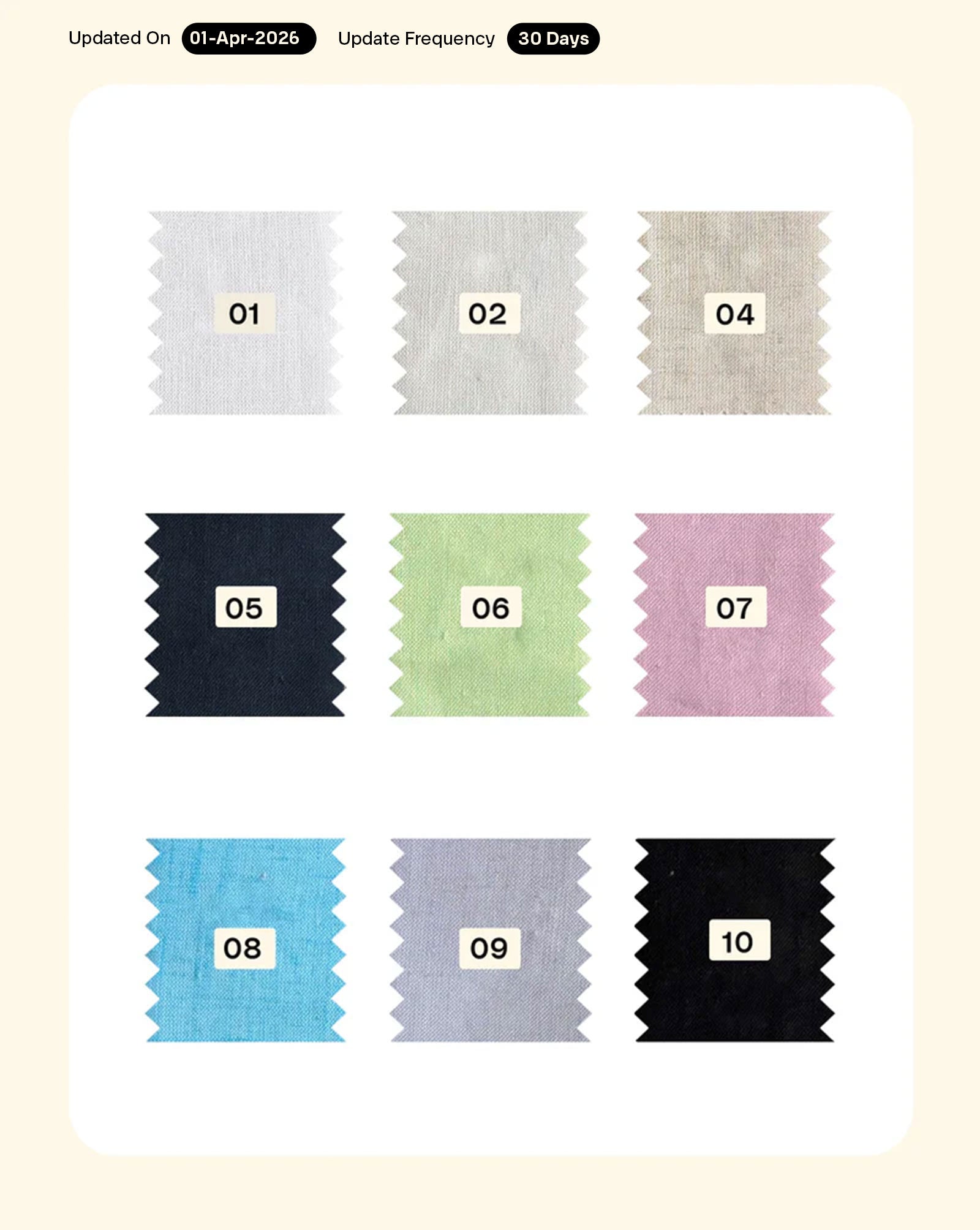 LENZING™ Modal Linen Plain Mill Dyed Fabric 58"
