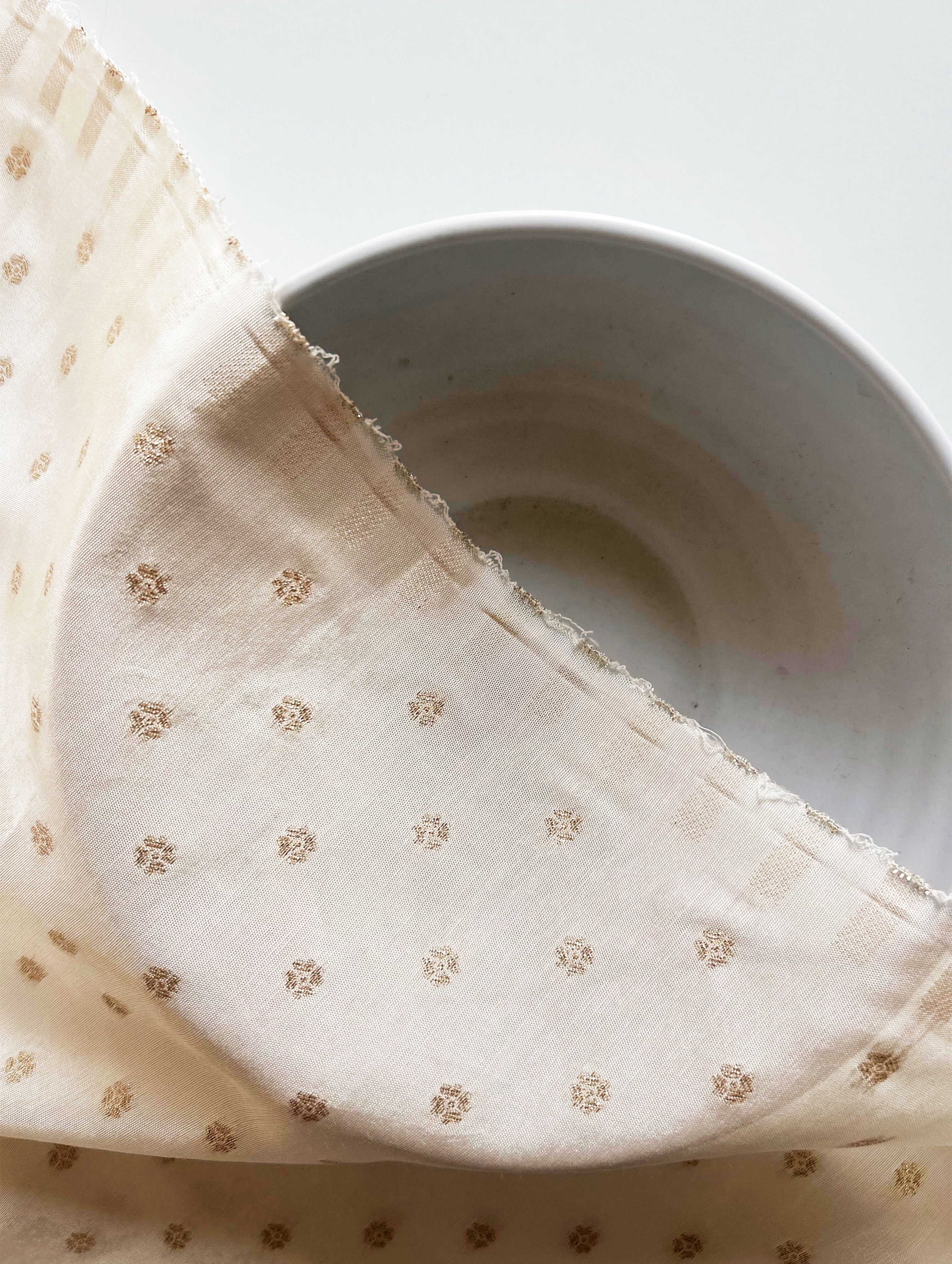 80 Gram Viscose Russian Booti Jacquard Fabric - ( Swatch 10x12" )