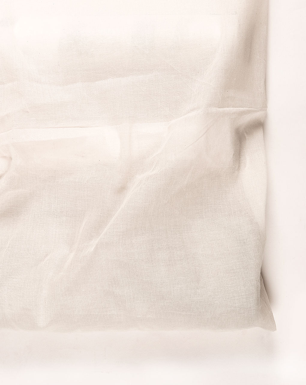 (80 x 72) Greige Voile Cotton Fabric