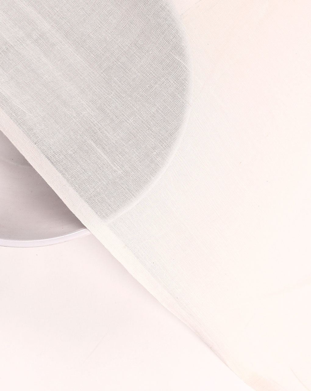 (80 x 72) Greige Voile Cotton Fabric