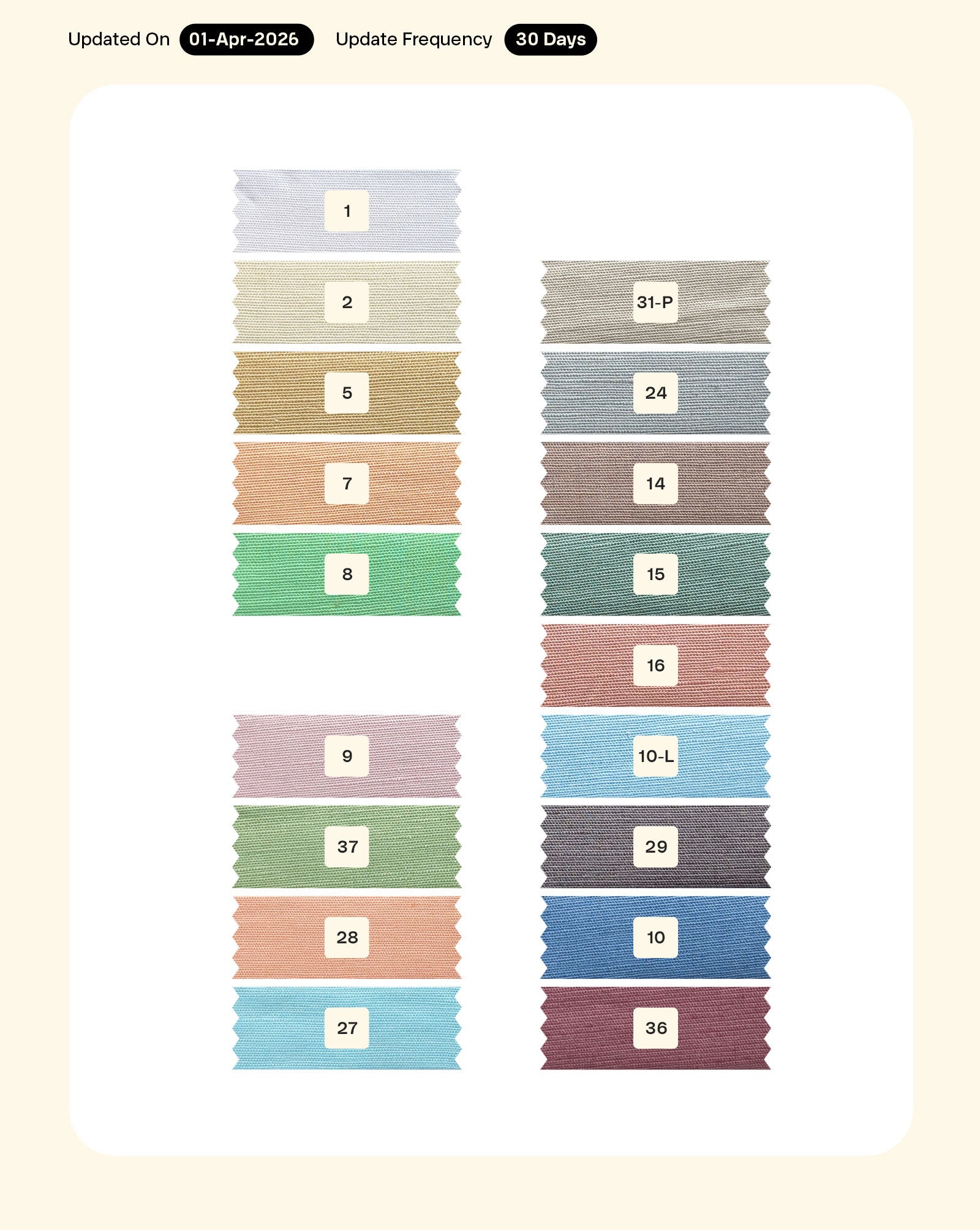 70% Cotton 30% Linen Mill Dyed Fabric 58"