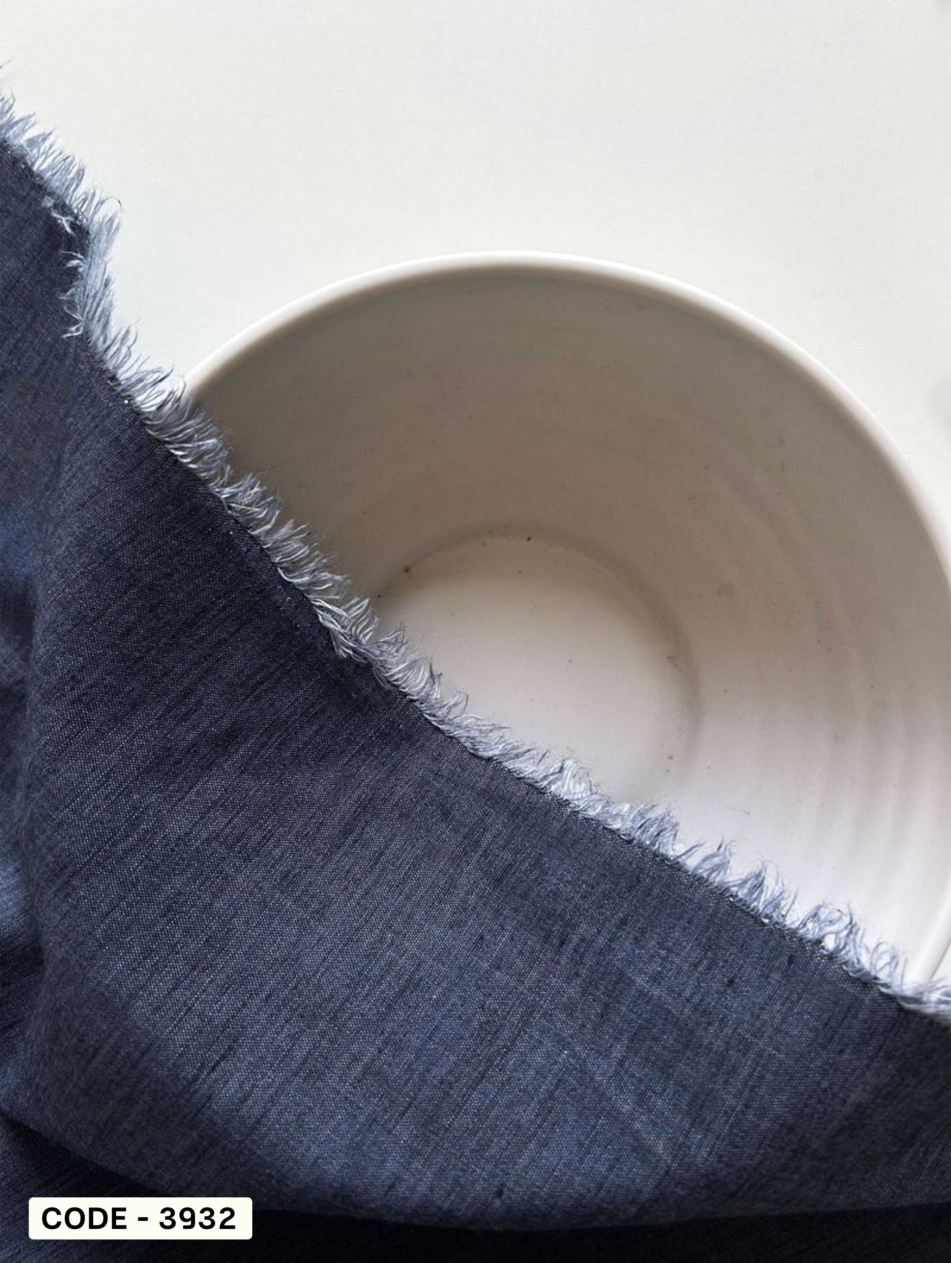 Blended Cotton Yarn Dyed Denim Fabric 57"
