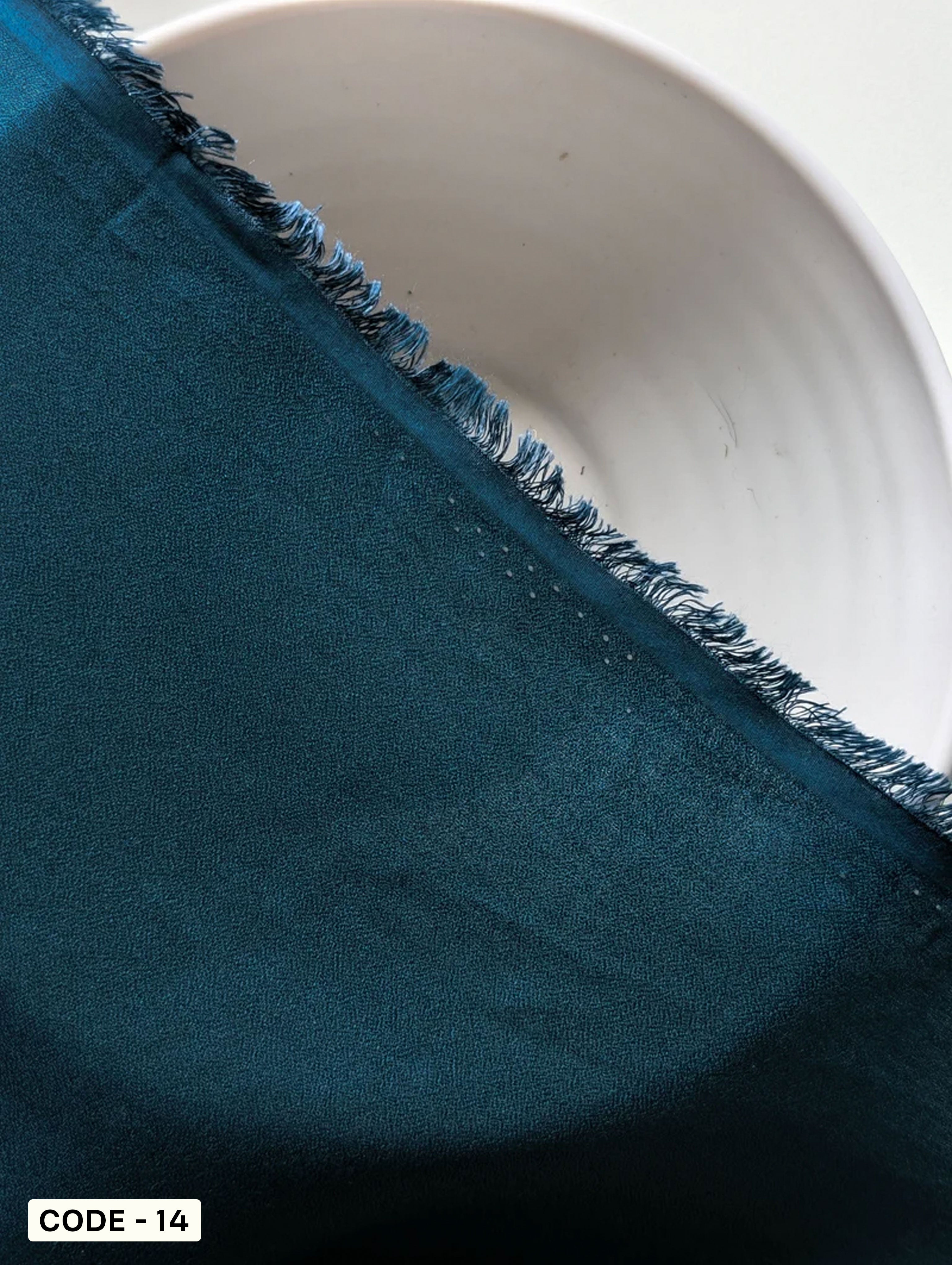 LENZING™ TENCEL™ Moss Crepe Mill Dyed Fabric 60"
