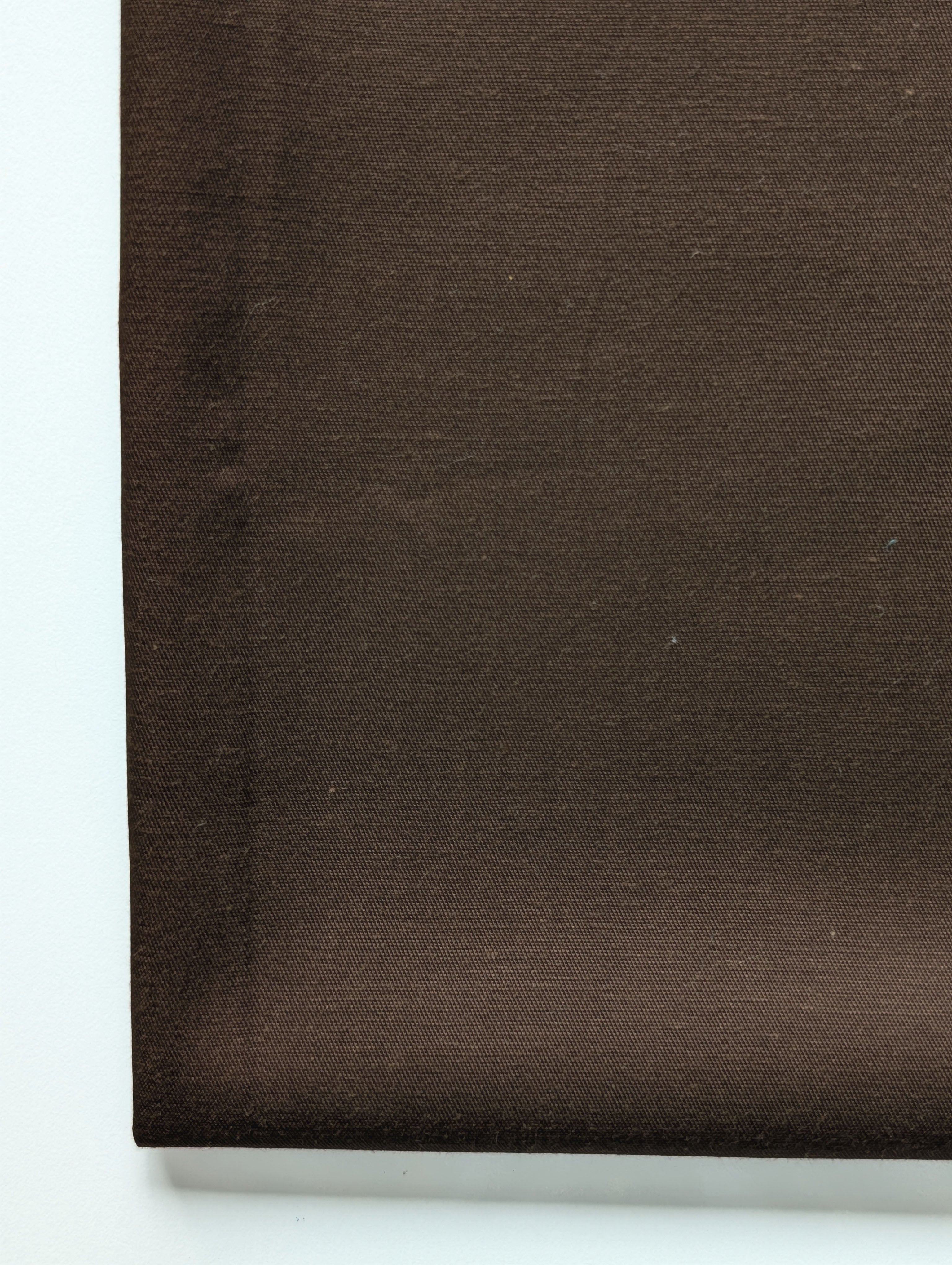 Dark Brown LENZING™ TENCEL™ Cotton Flex Plain Mill Dyed Fabric 60"