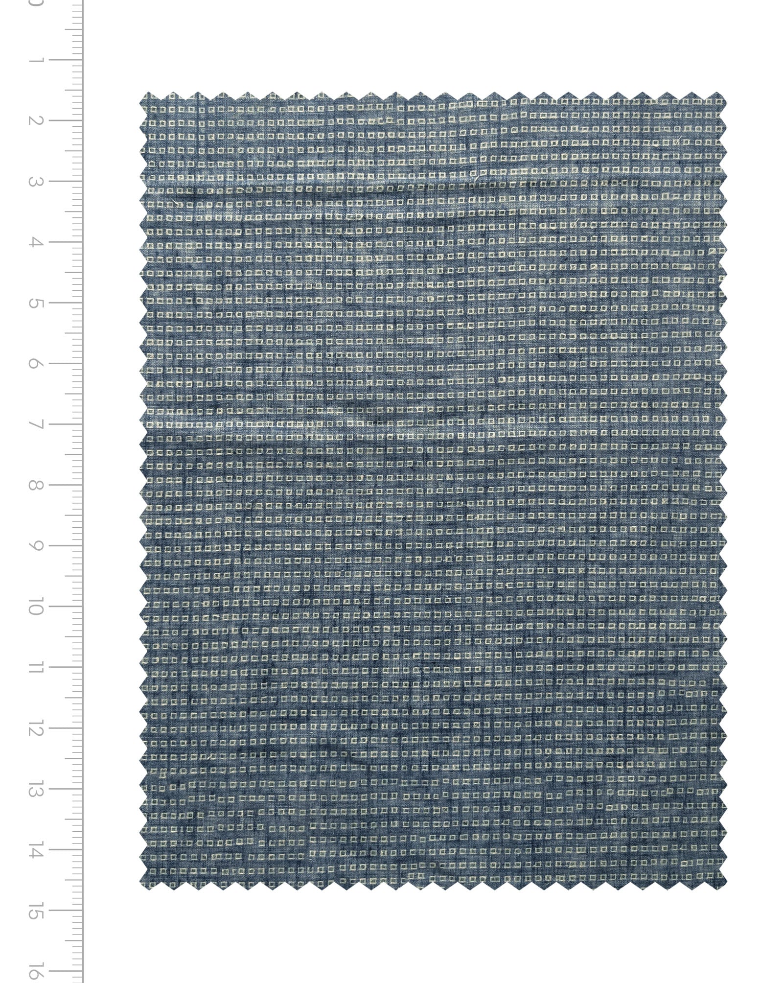 Grey Dobby Loom Textured Blended Cotton Yarn Dyed Fabric 58"