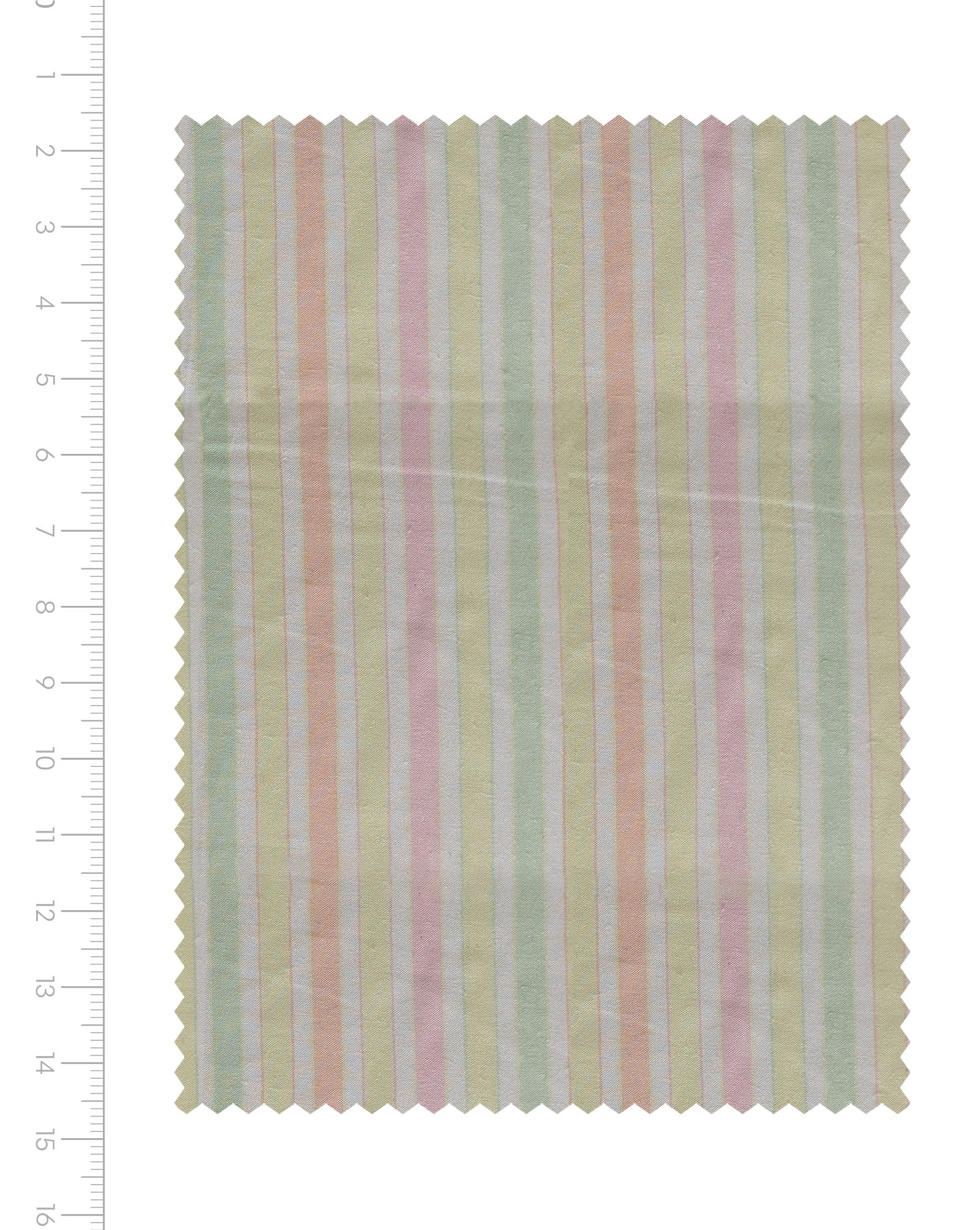 Multi-Color Stripes Blended Viscose Yarn Dyed Fabric 58"