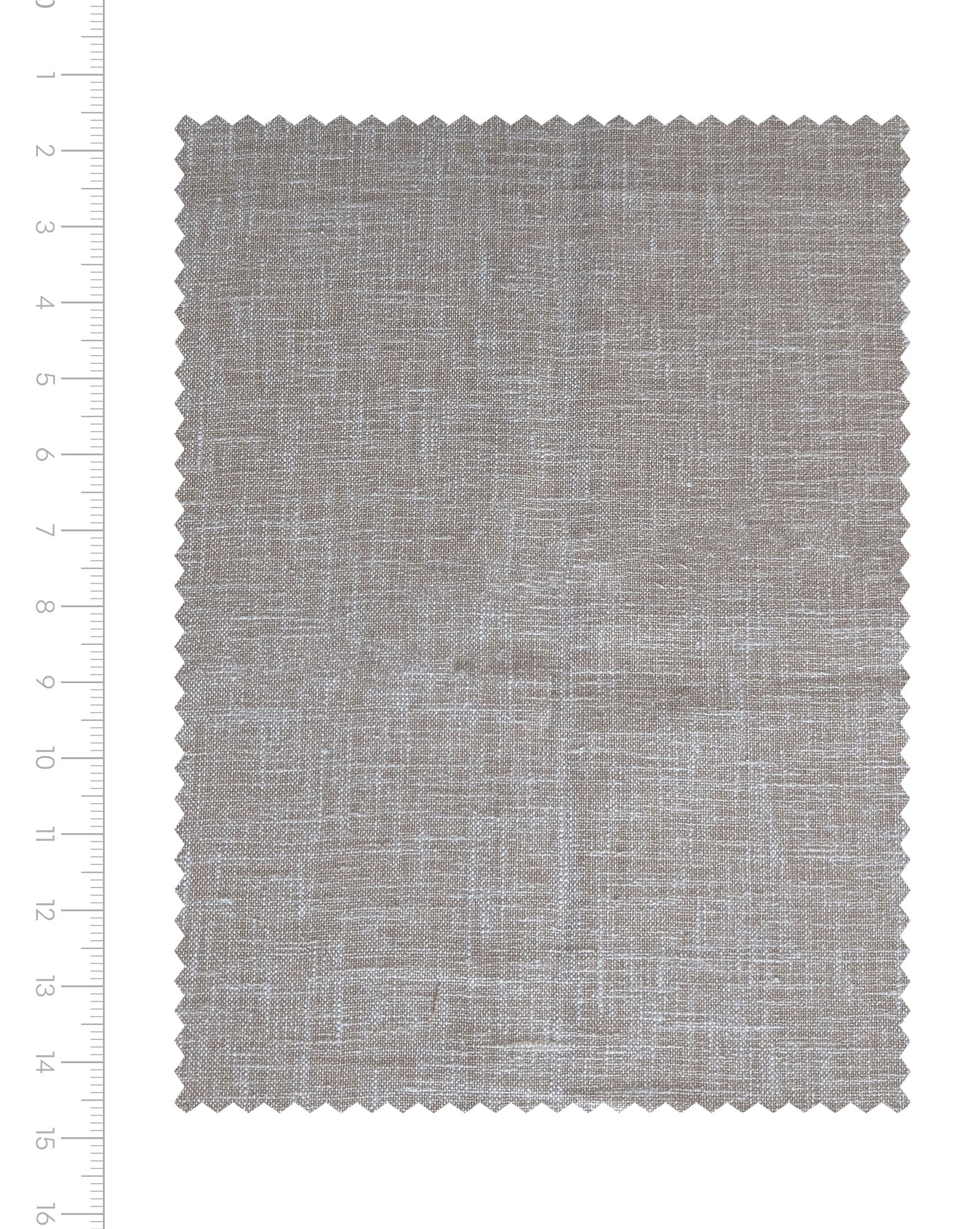 Beige Chambray Loom Textured Blended Cotton Yarn Dyed Fabric 58"
