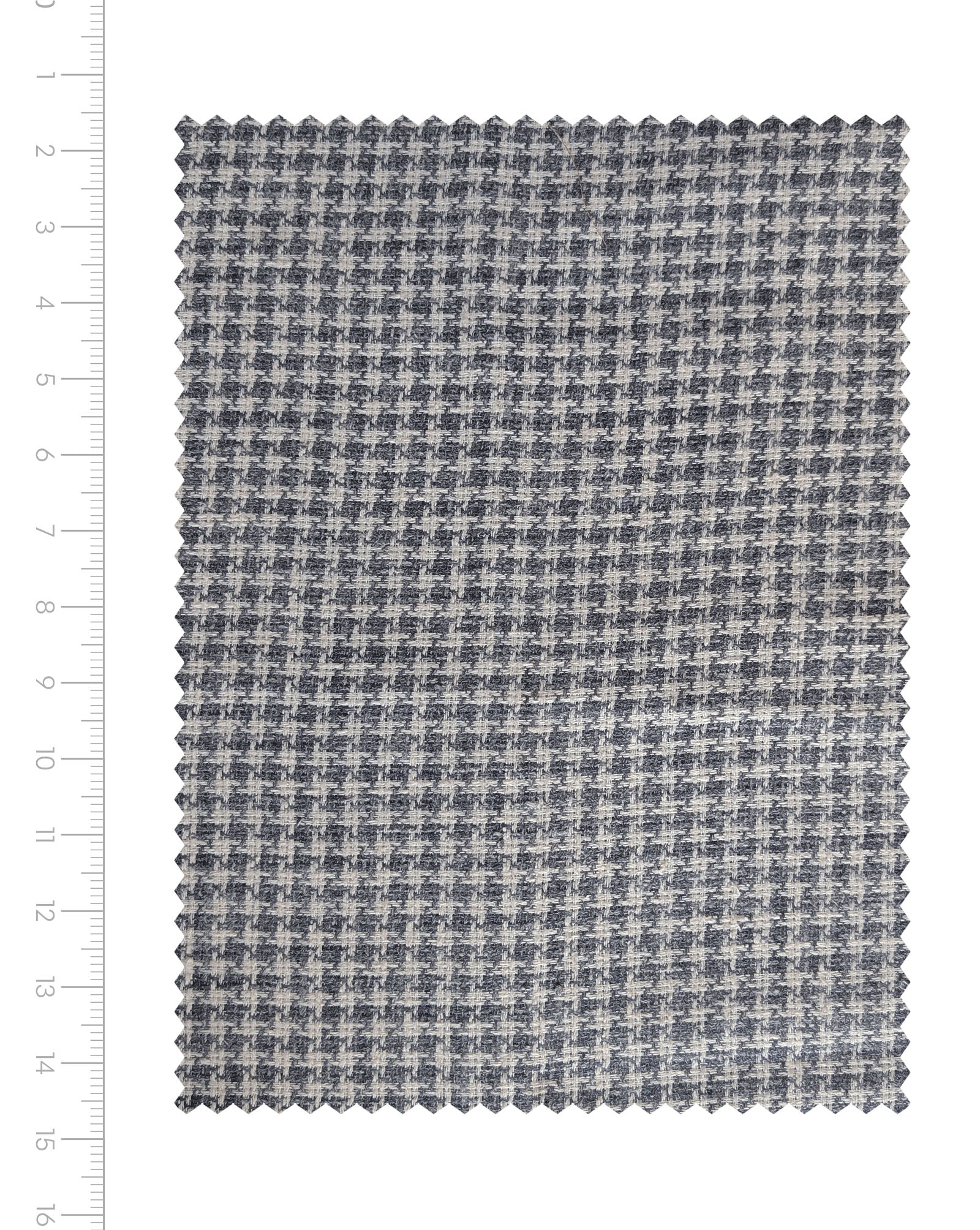 Grey Geometric Loom Textured Blended Cotton Yarn Dyed Fabric 58"